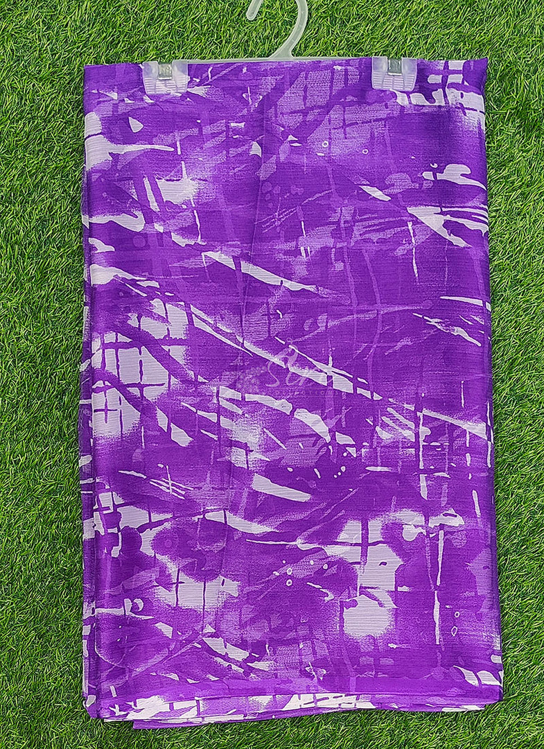 High Quality Garden Vareli Printed Nara Chiffon Saree