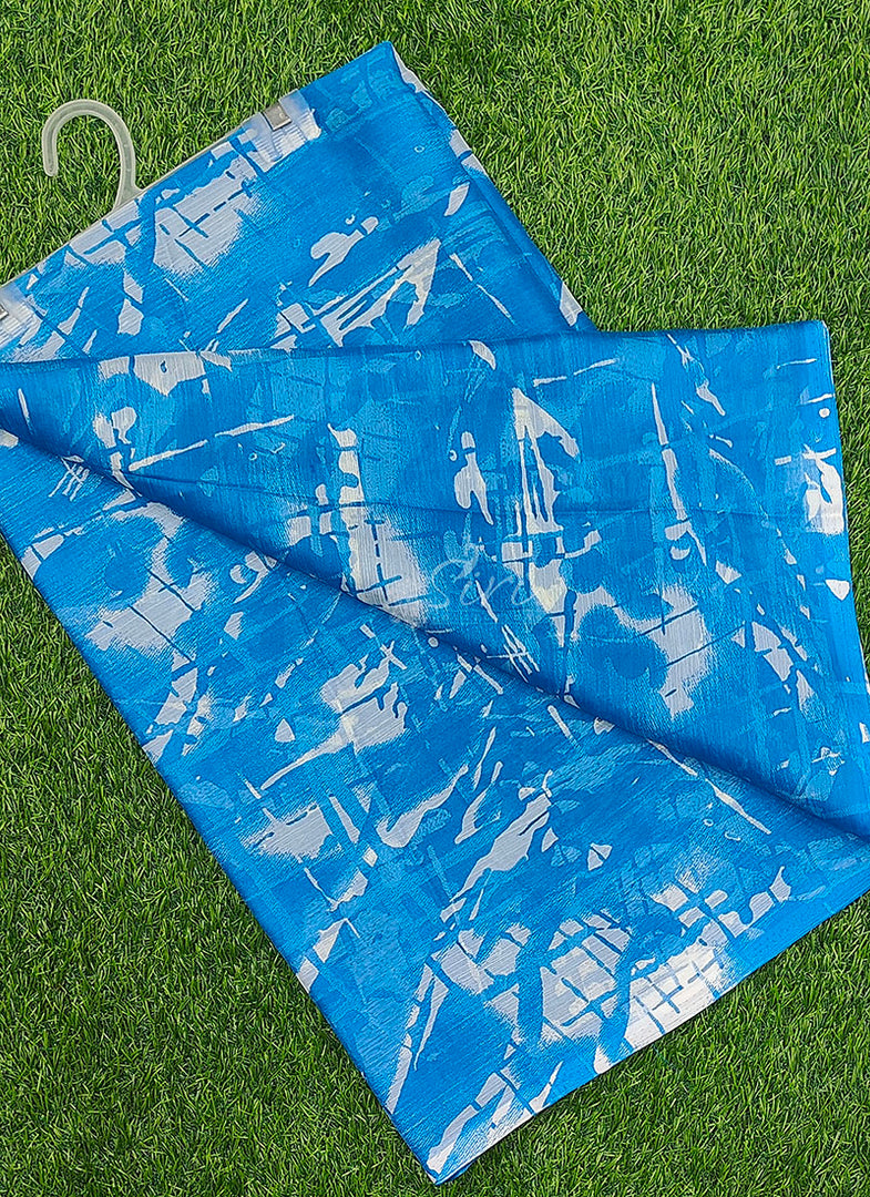 High Quality Garden Vareli Printed Nara Chiffon Saree