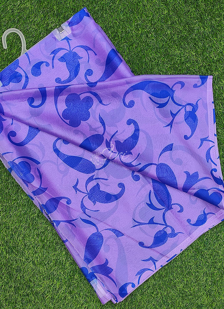 High Quality Garden Vareli Printed Nara Chiffon Saree