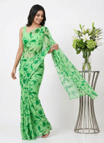 Load image into Gallery viewer, High Quality Garden Vareli Printed Nara Chiffon Saree