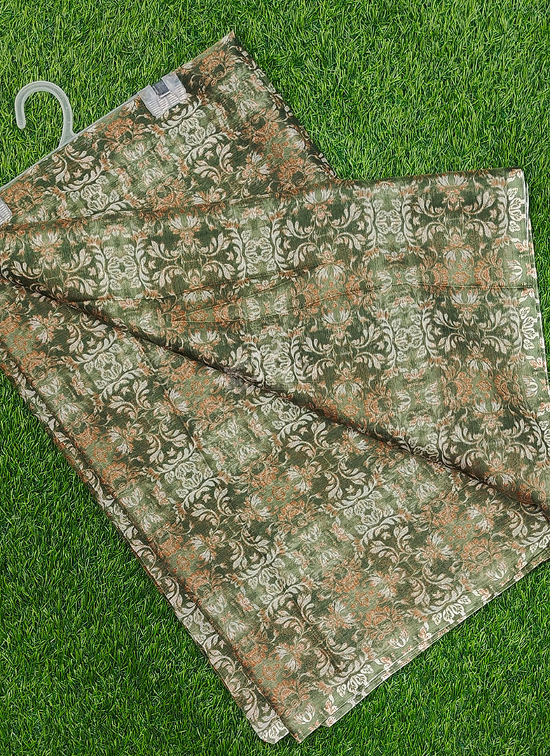 High Quality Garden Vareli Printed Nara Chiffon Saree