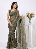 Load image into Gallery viewer, High Quality Garden Vareli Printed Nara Chiffon Saree