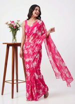 Load image into Gallery viewer, High Quality Garden Vareli Printed Nara Chiffon Saree