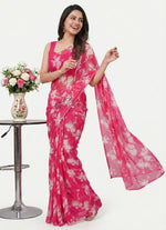 Load image into Gallery viewer, High Quality Garden Vareli Printed Nara Chiffon Saree