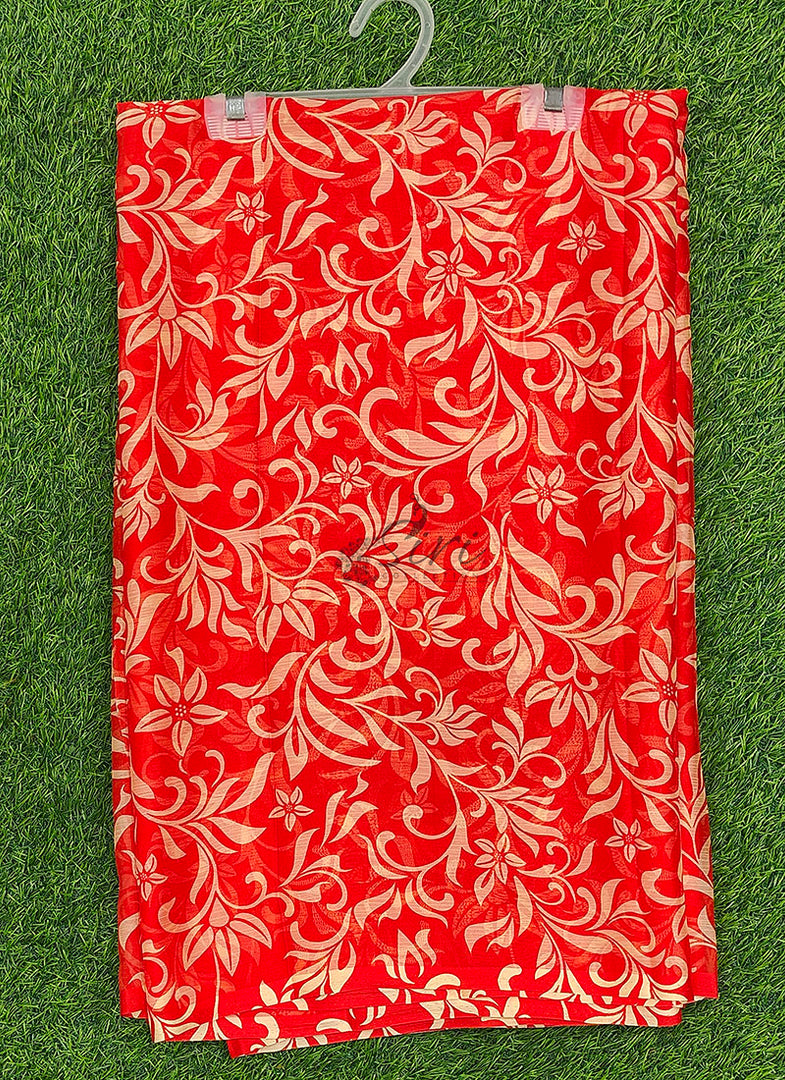 High Quality Garden Vareli Printed Nara Chiffon Saree