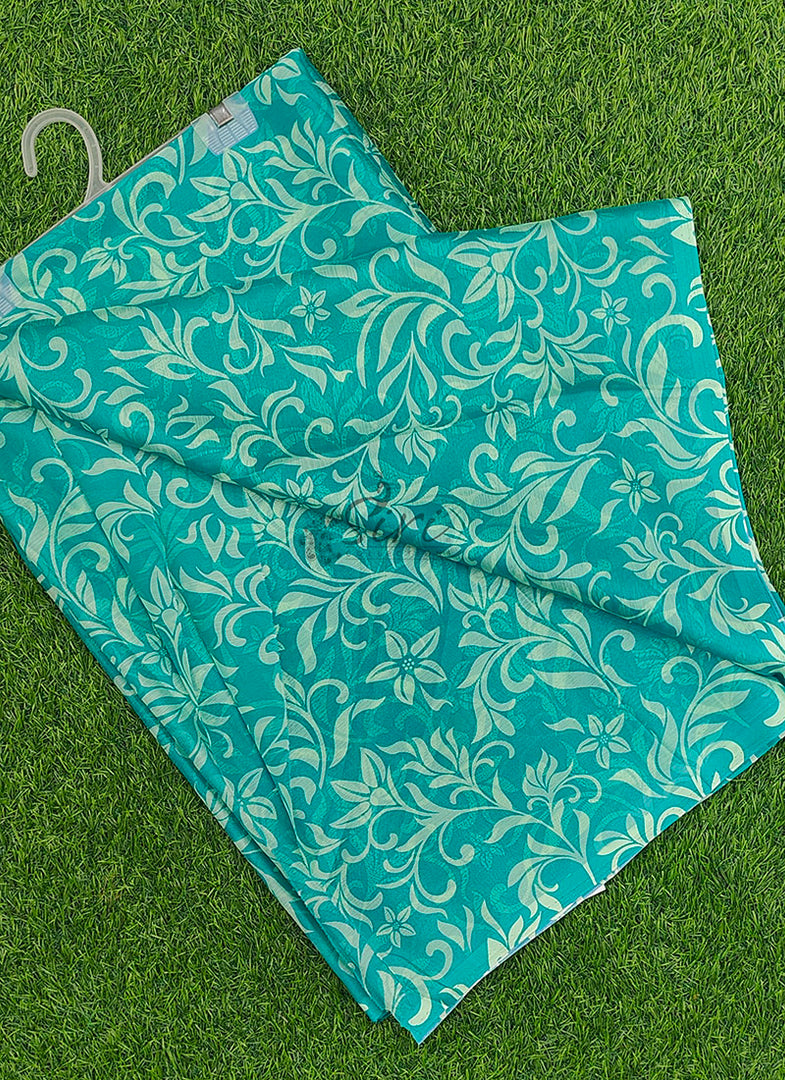 High Quality Garden Vareli Printed Nara Chiffon Saree