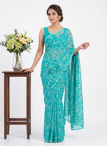 Load image into Gallery viewer, High Quality Garden Vareli Printed Nara Chiffon Saree