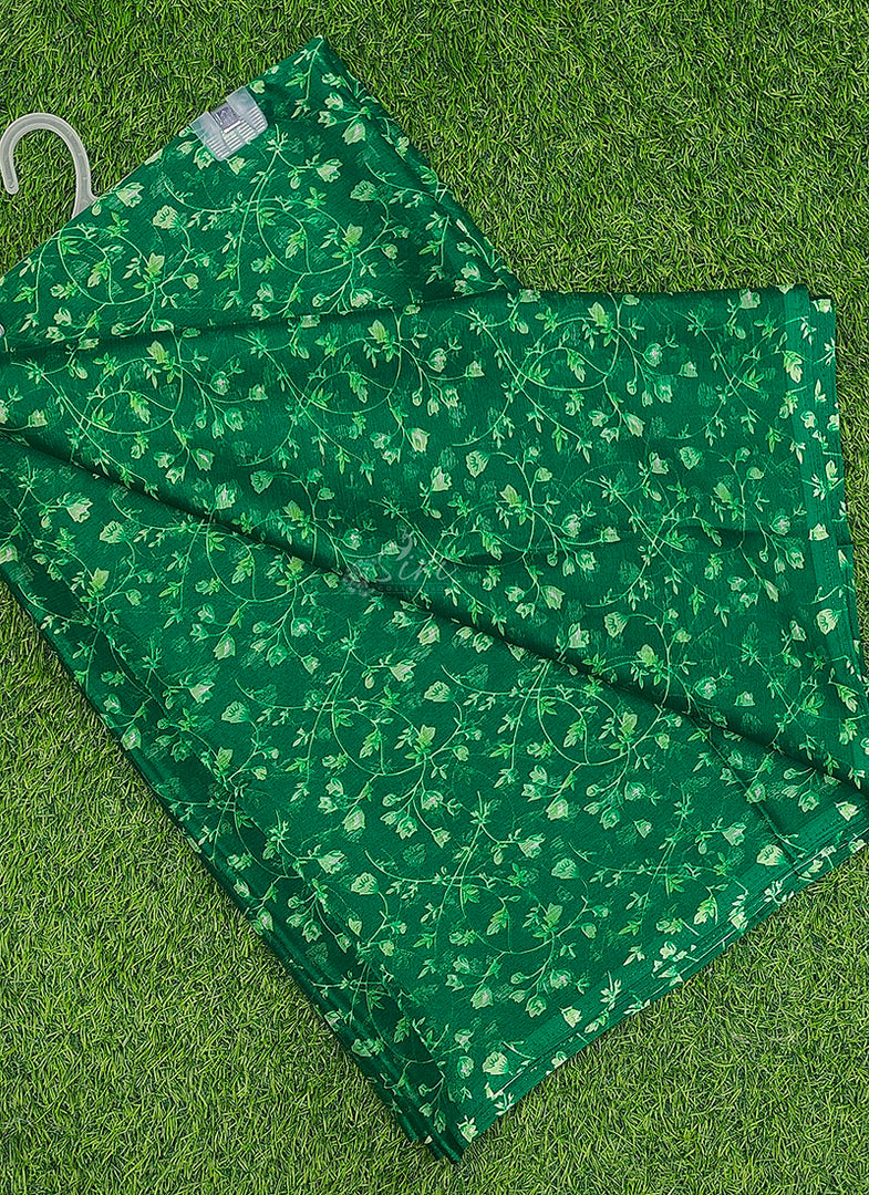 High Quality Garden Vareli Printed Nara Chiffon Saree