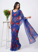 Load image into Gallery viewer, High Quality Garden Vareli Printed Nara Chiffon Saree