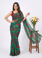 Load image into Gallery viewer, High Quality Garden Vareli Printed Nara Chiffon Saree