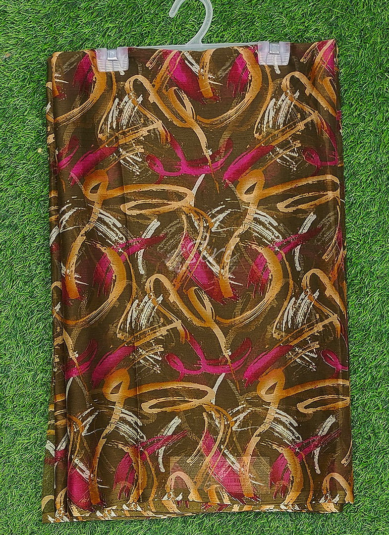 High Quality Garden Vareli Printed Nara Chiffon Saree