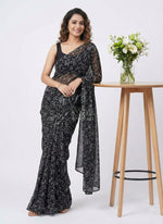 Load image into Gallery viewer, High Quality Garden Vareli Printed Nara Chiffon Saree