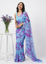 Load image into Gallery viewer, High Quality Garden Vareli Printed Nara Chiffon Saree