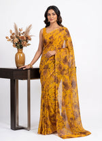 Load image into Gallery viewer, High Quality Garden Vareli Printed Nara Chiffon Saree