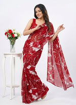 Load image into Gallery viewer, High Quality Garden Vareli Printed Nara Chiffon Saree