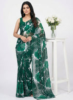 Load image into Gallery viewer, High Quality Garden Vareli Printed Nara Chiffon Saree