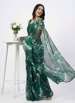 Load image into Gallery viewer, High Quality Garden Vareli Printed Nara Chiffon Saree