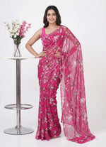 Load image into Gallery viewer, High Quality Garden Vareli Printed Nara Chiffon Saree