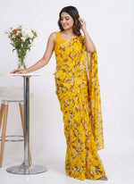 Load image into Gallery viewer, High Quality Garden Vareli Printed Nara Chiffon Saree