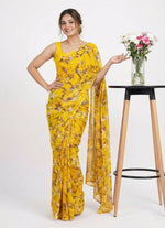 Load image into Gallery viewer, High Quality Garden Vareli Printed Nara Chiffon Saree