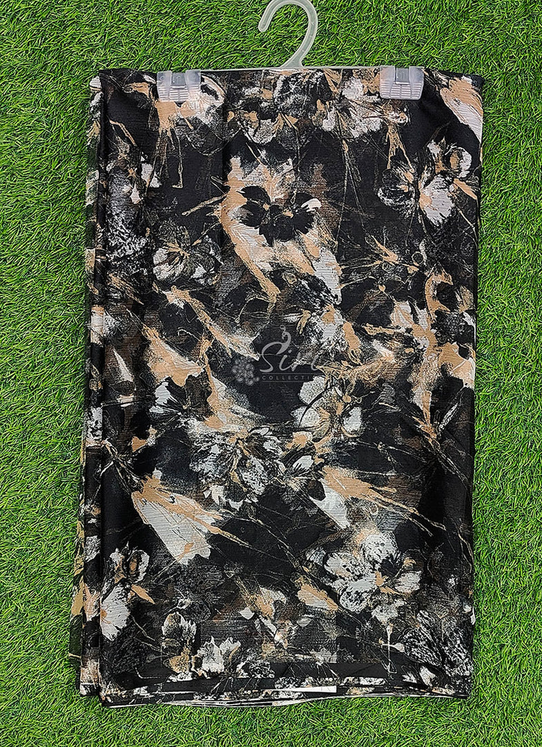 High Quality Garden Vareli Printed Nara Chiffon Saree