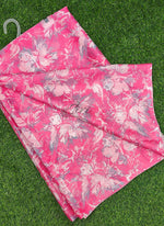 Load image into Gallery viewer, Elegant Garden Vareli Printed Nara Chiffon Saree