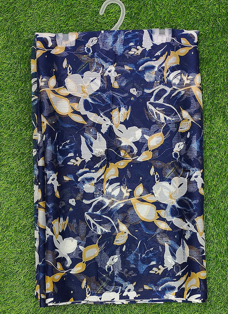Elegant Garden Vareli Printed Nara Chiffon Saree
