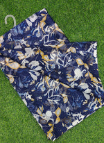 Load image into Gallery viewer, Elegant Garden Vareli Printed Nara Chiffon Saree