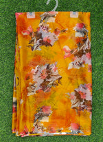 Load image into Gallery viewer, Elegant Garden Vareli Printed Nara Chiffon Saree