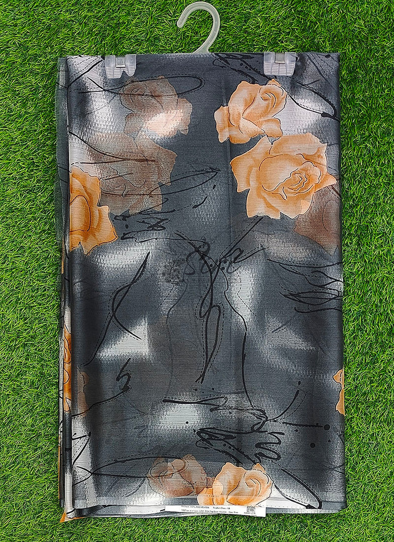 Elegant Garden Vareli Printed Nara Chiffon Saree