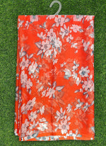 Load image into Gallery viewer, Elegant Garden Vareli Printed Nara Chiffon Saree