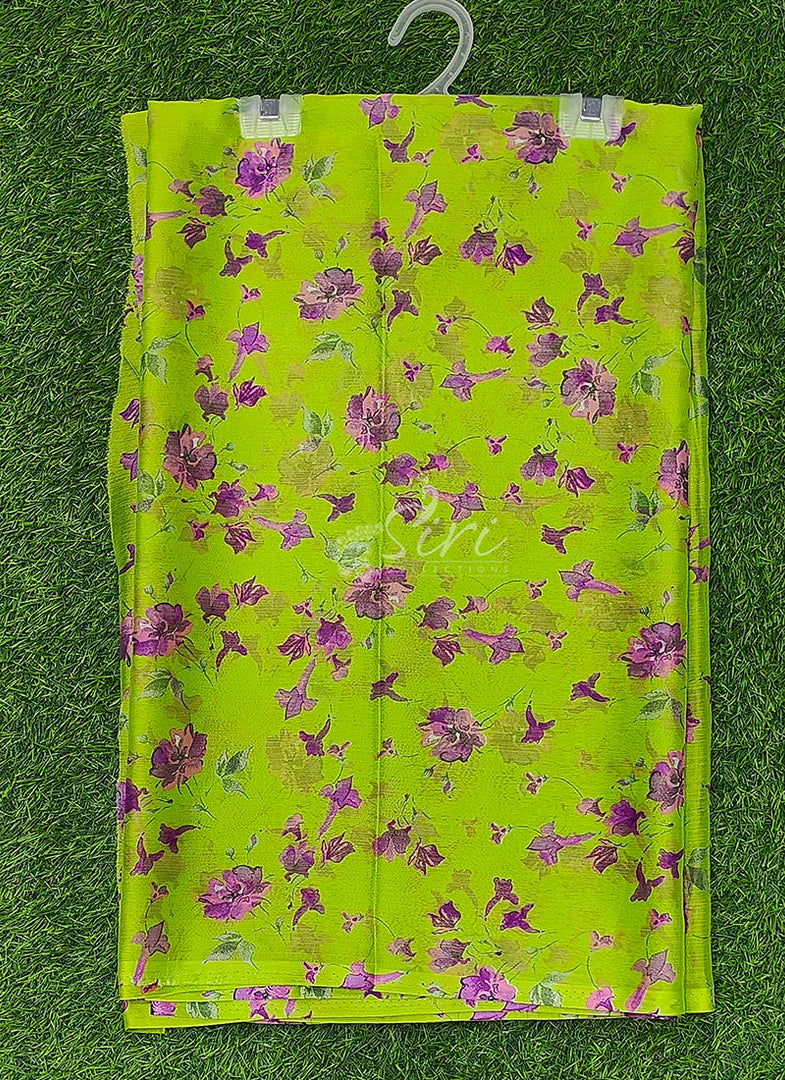 Light Weight Garden Vareli Printed Nara Chiffon Saree