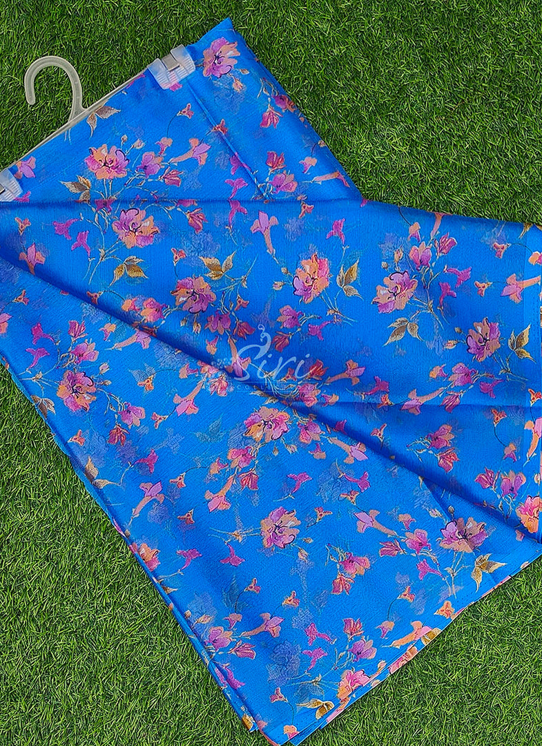 Light Weight Garden Vareli Printed Nara Chiffon Saree