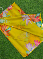 Load image into Gallery viewer, Elegant Garden Vareli Printed Nara Chiffon Saree