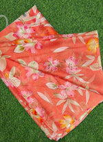 Load image into Gallery viewer, Elegant Garden Vareli Printed Nara Chiffon Saree
