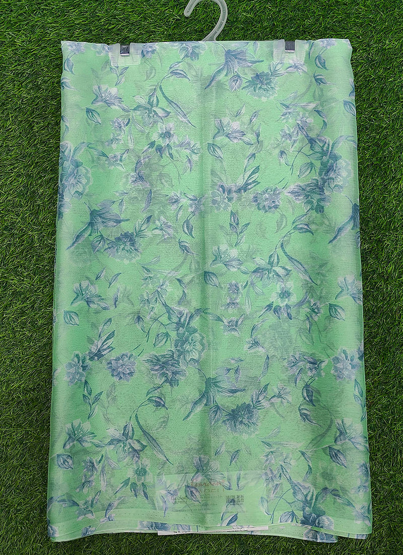 High Quality Garden Vareli Printed Nara Chiffon Saree