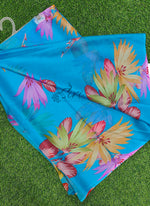 Load image into Gallery viewer, Authentic Garden Vareli Printed Nara Chiffon Saree