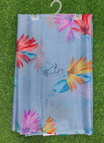Load image into Gallery viewer, Authentic Garden Vareli Printed Nara Chiffon Saree