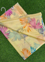 Load image into Gallery viewer, Authentic Garden Vareli Printed Nara Chiffon Saree