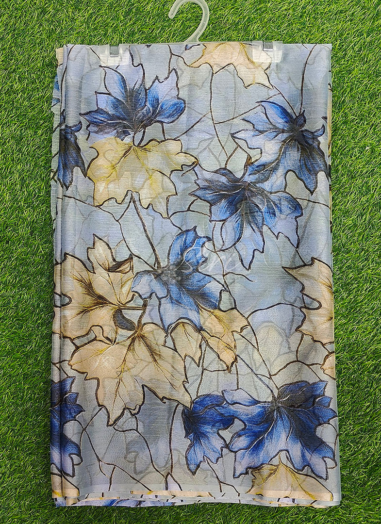 Light Weight Garden Vareli Printed Nara Chiffon Saree