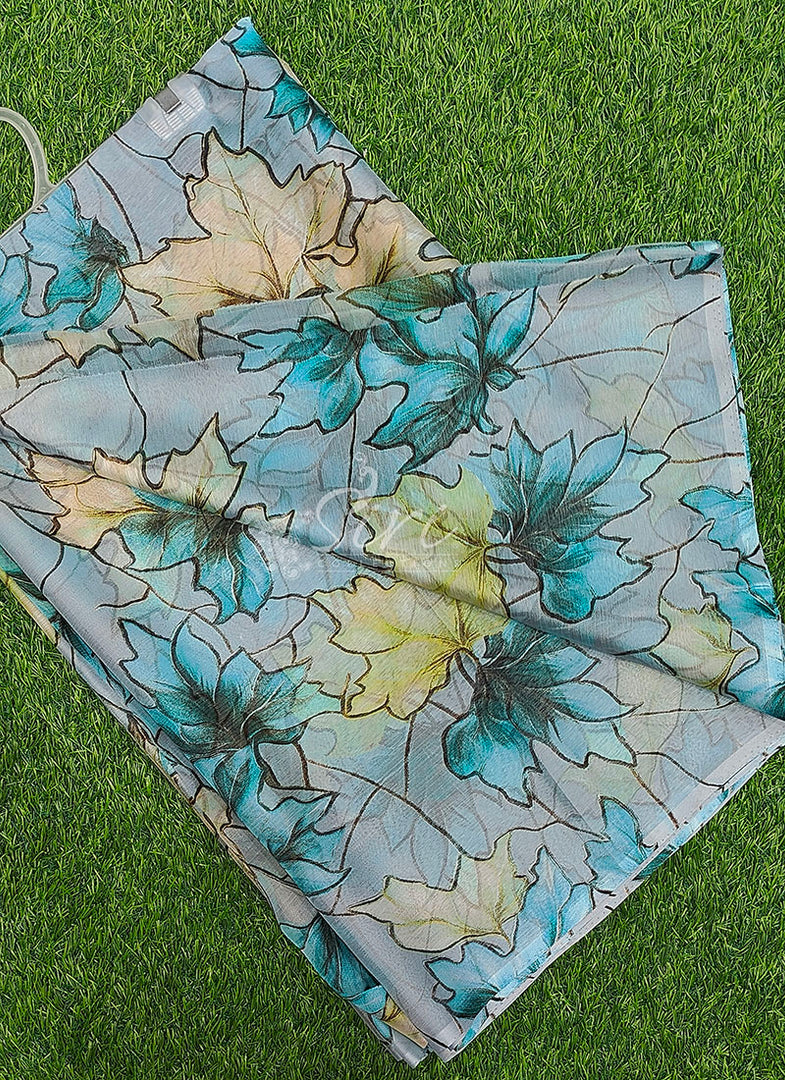 Light Weight Garden Vareli Printed Nara Chiffon Saree