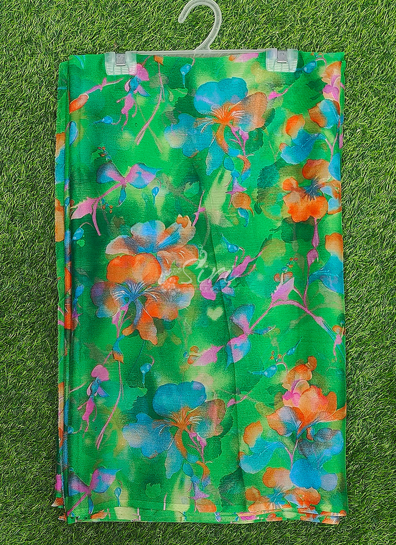 Light Weight Garden Vareli Printed Nara Chiffon Saree