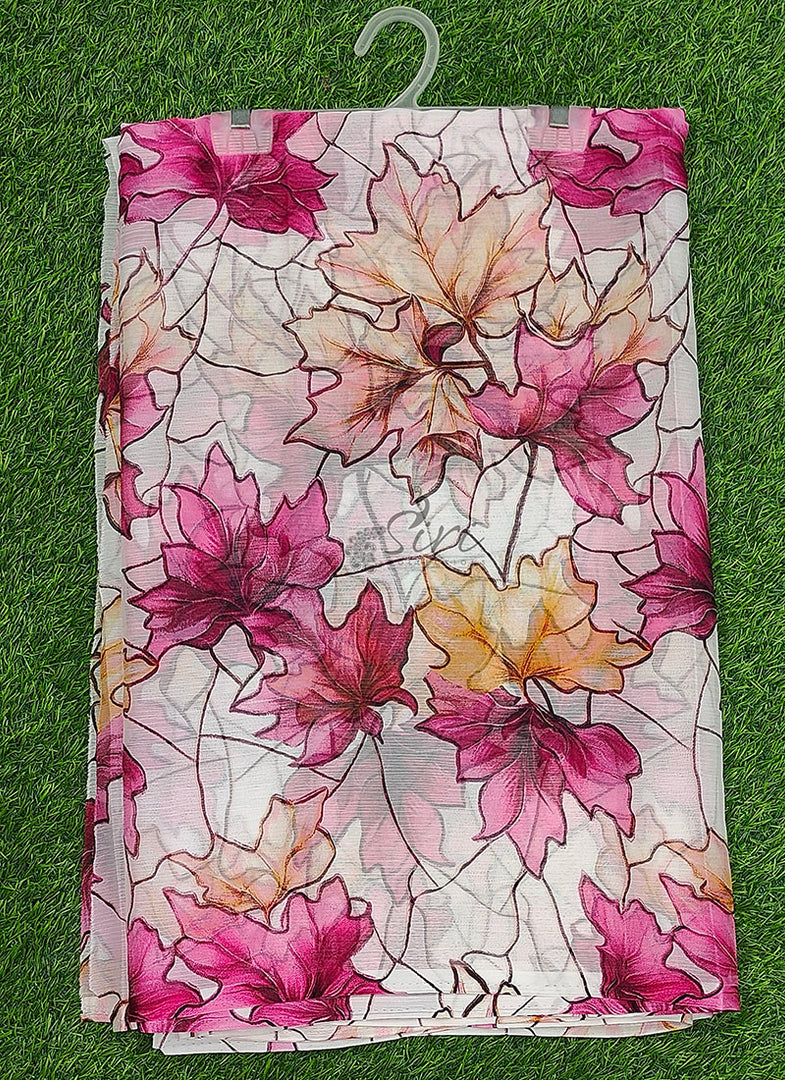 Light Weight Garden Vareli Printed Nara Chiffon Saree