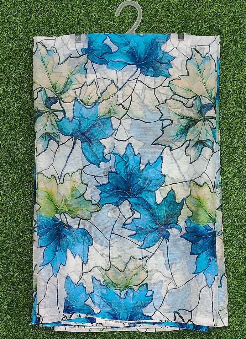 Light Weight Garden Vareli Printed Nara Chiffon Saree