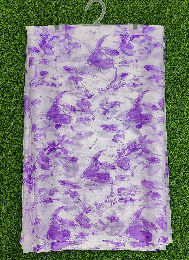 High Quality Garden Vareli Printed Nara Chiffon Saree without Blouse