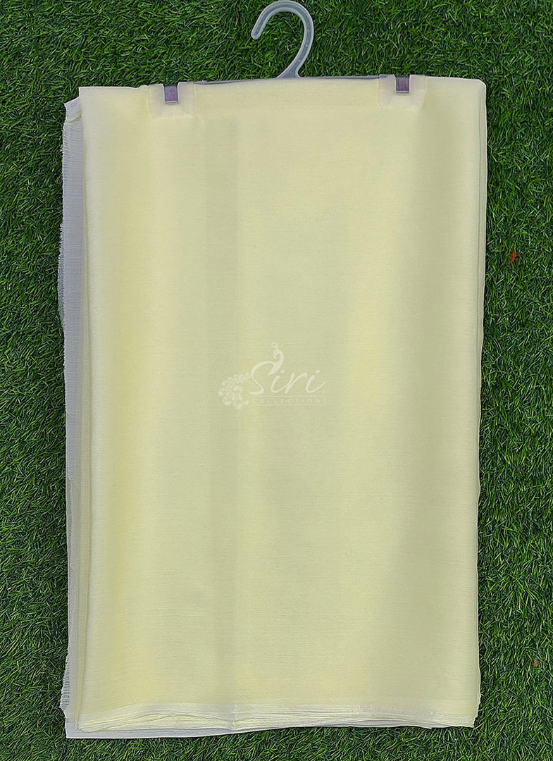Beautiful Garden Vareli Plain Nara Chiffon Saree