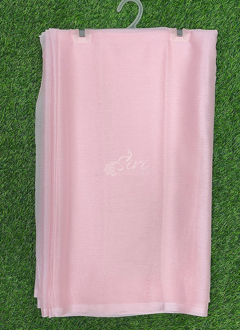 Beautiful Garden Vareli Plain Nara Chiffon Saree