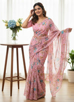 Load image into Gallery viewer, Exclusive Garden Vareli Latest Summer Roganza Saree
