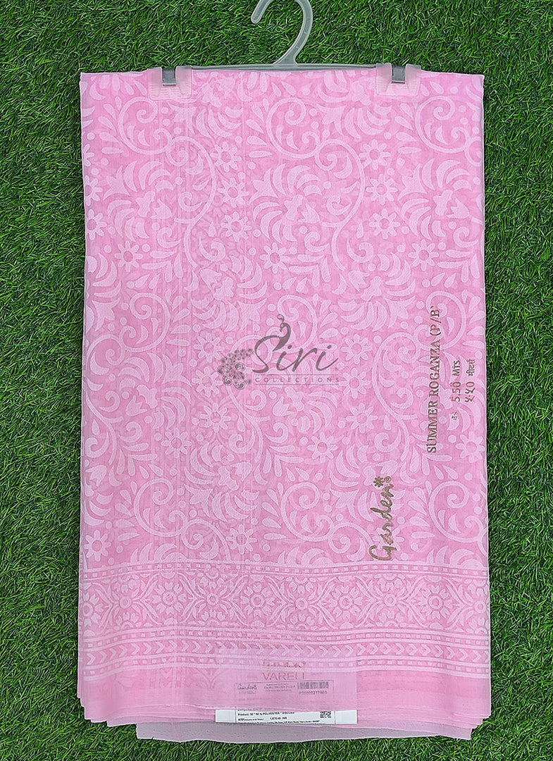 Exclusive Garden Vareli Latest Summer Roganza Saree