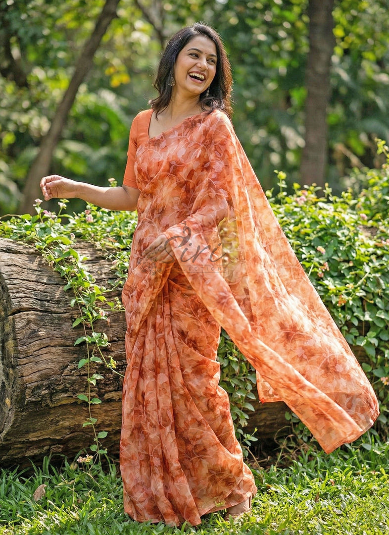 Exclusive Garden Vareli Latest Summer Roganza Saree